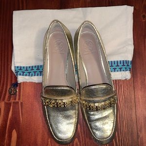 Tory Burch Loafers Gold